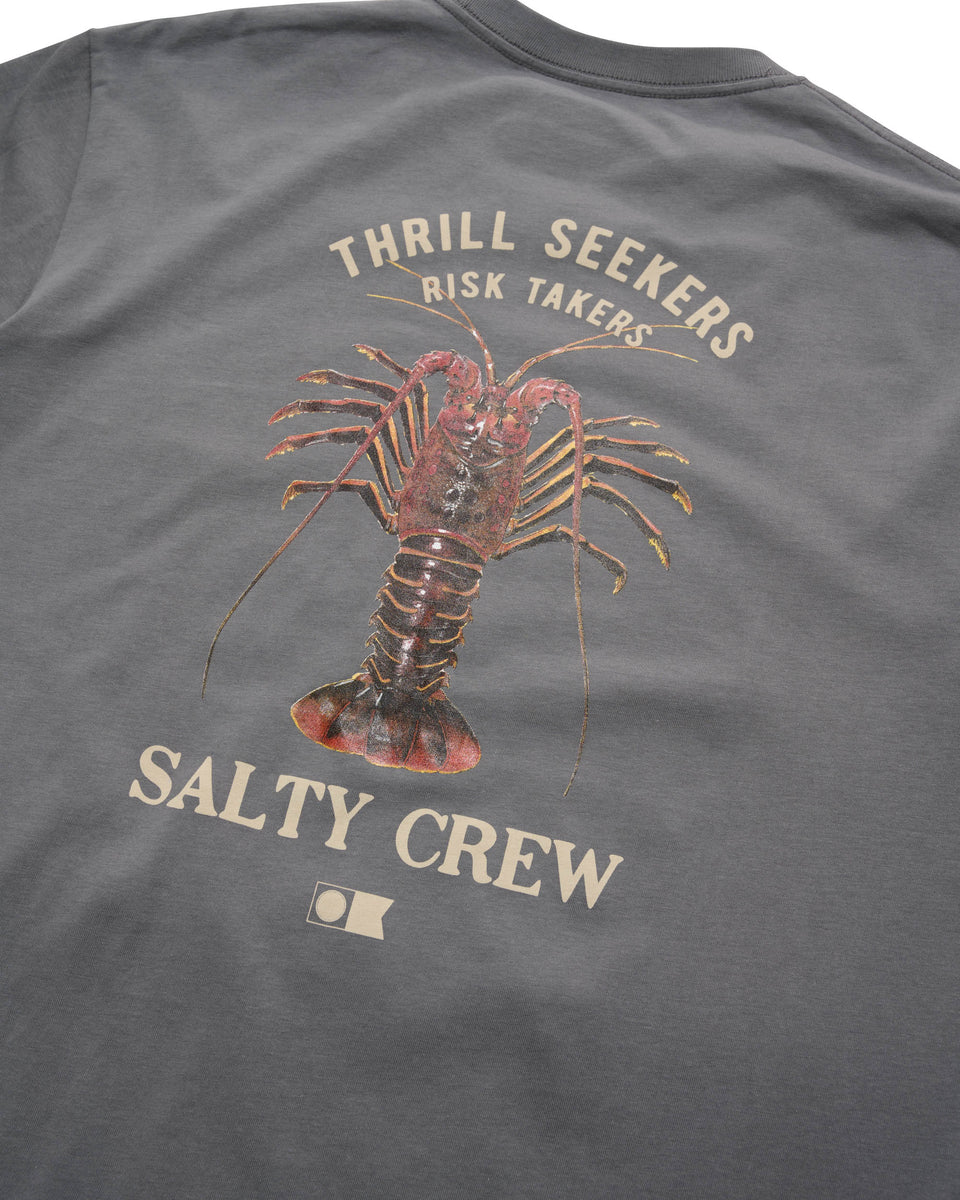 BUGGIN OUT CLASSIC SS TEE - CHARCOAL – Salt Air Surf