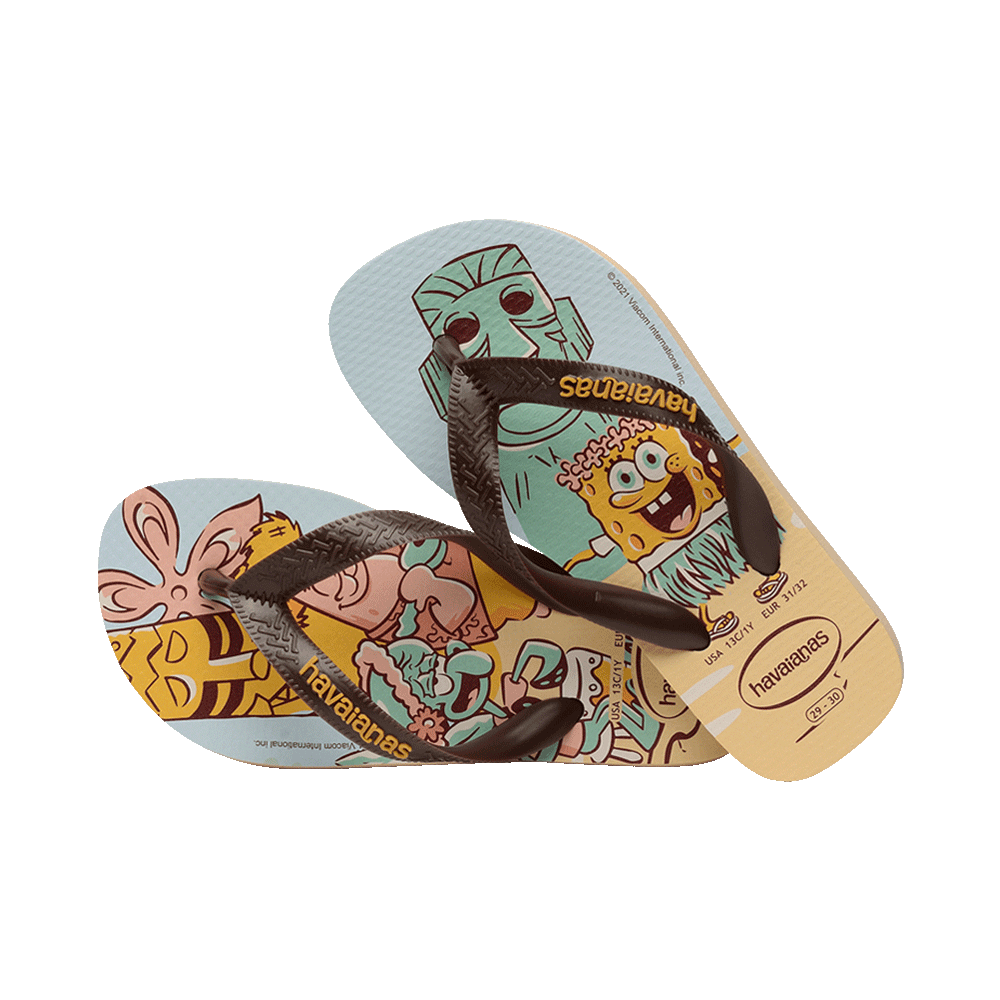 Kids Top Spongebob 0570 Golden Salt Air Surf